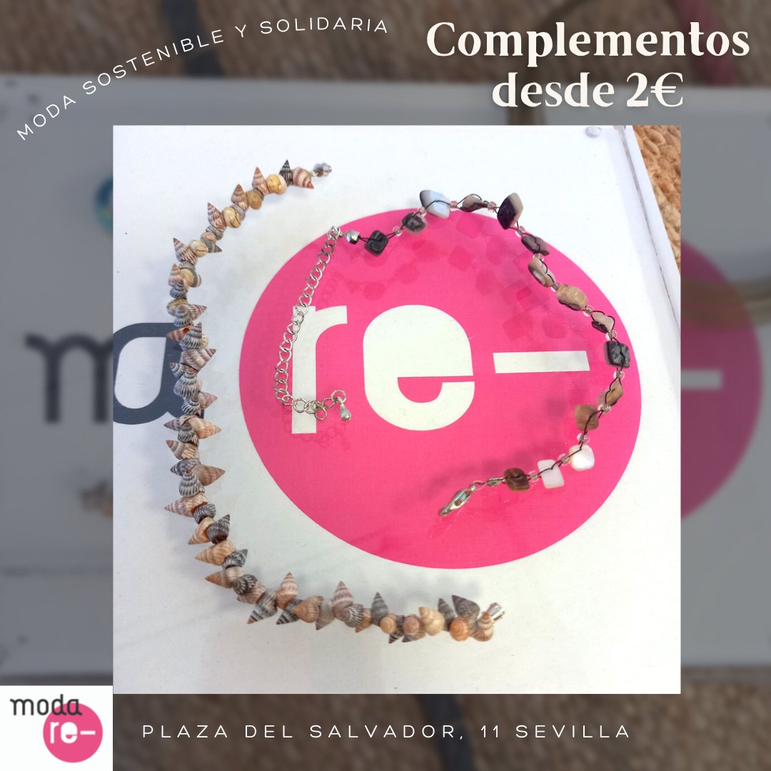 ModareSevilla's tweet photo. Los #complementos son sostenibles y solidarios, también😌 Anillos de colores, collares, pulseras… Termina tu outfit y hazlo inigualable conjuntándolo con complementos en tendencia💍👛🌈 Muestra tu personalidad con la moda😉🙌 ¿Cuál es tu favorito?😊♻️
#modaSevilla #segundamano https://t.co/Mszt0WIdnH