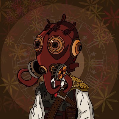 With My new PFP i want to support the 🇺🇦 NFT Artist @octo_peeps ♥️ he needs a new followers!