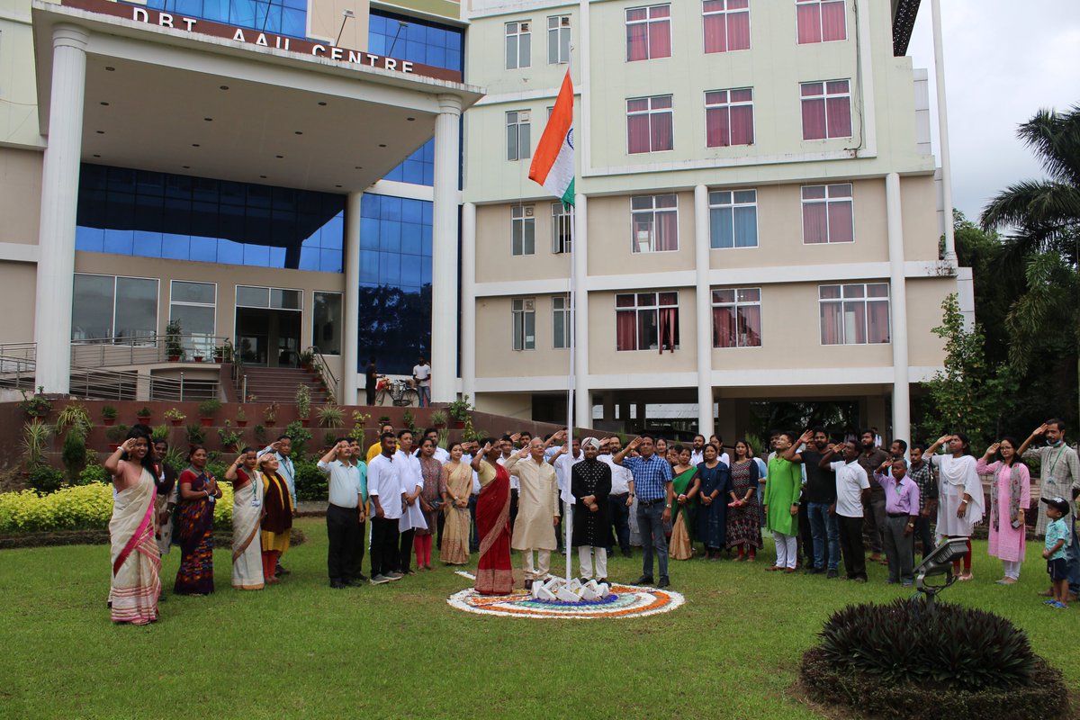 75th Anniversary and 76th Independence Day, 2022 jointly celebrated by DBT-NECAB(North East Centre for Agricultural Biotechnology) and Department of Agricultural Biotechnology,AAU on August 13,2022 under the Aegis of Azadi ka Amrit Mahotsav.