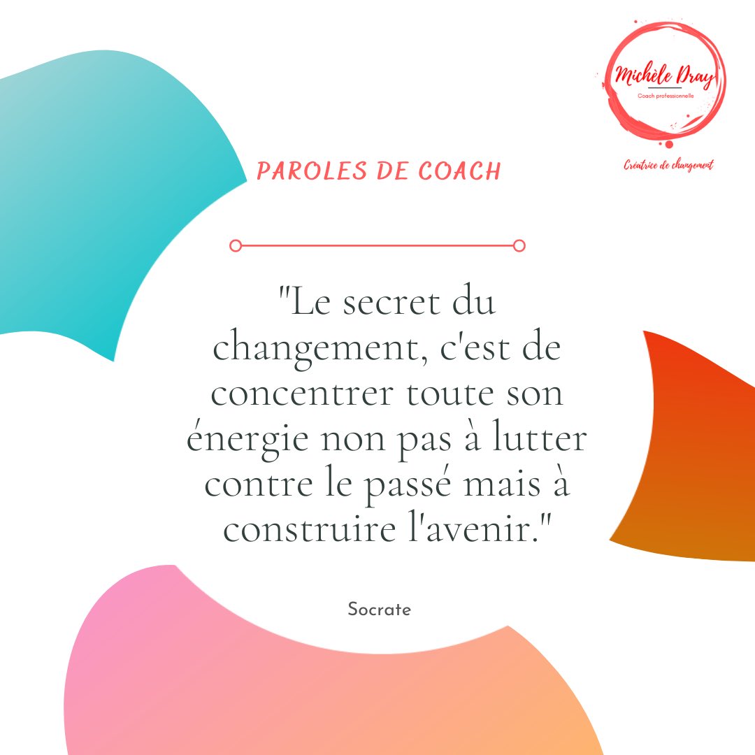 C’est la reprise …. Et pour  vous inspirer, comme  chaque lundi, voici les « paroles de coach » de la semaine !  
#gestionduchangement 
#coachingdecarriere 
#coaching #Montpellier #parolesdecoach