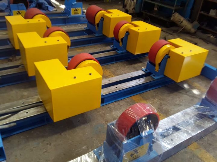 weld_v's tweet photo. #vweld  Adjustable Turning Rolls 
 
#weldingautomation #vweld #rotator #weldingrotator #tankrotator

W: https://t.co/60KOSAqboh
E: info@vweld.com 

#WeldingRotatorAdjustable   #TurningRolls  #WeldingRotator #WeldingMachine https://t.co/EmHLcZS9qt