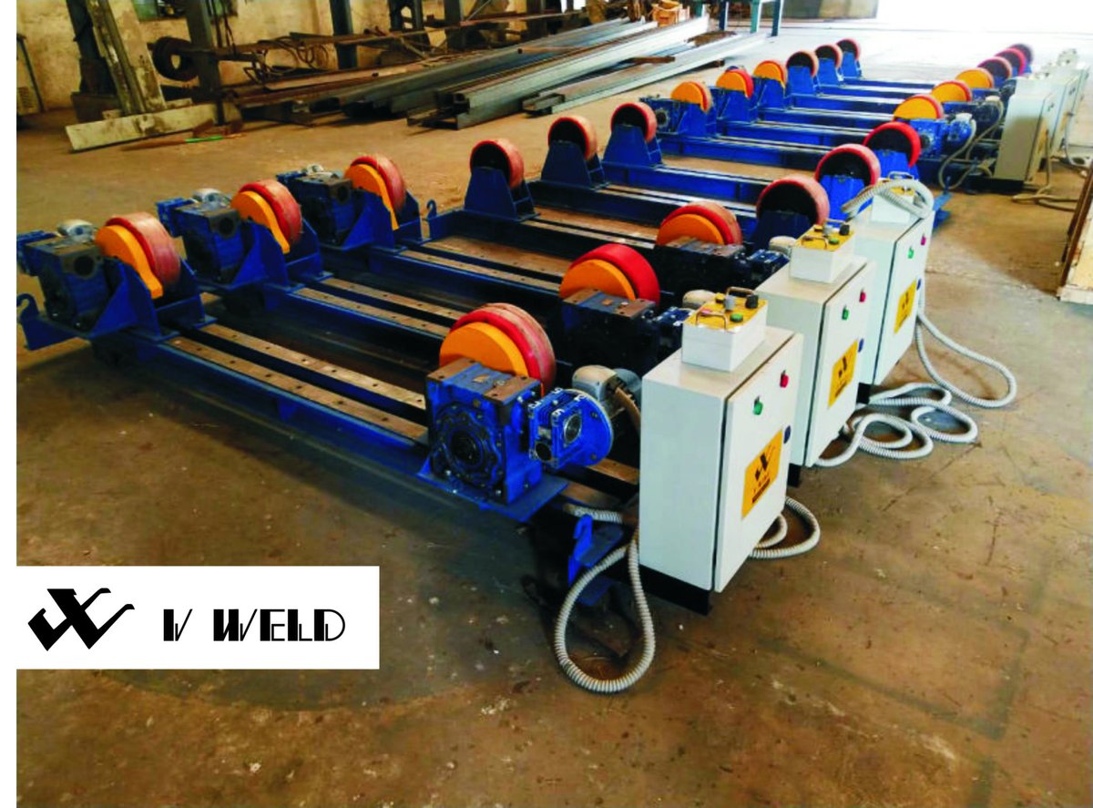 weld_v's tweet photo. #vweld  Adjustable Turning Rolls 
 
#weldingautomation #vweld #rotator #weldingrotator #tankrotator

W: https://t.co/60KOSAqboh
E: info@vweld.com 

#WeldingRotatorAdjustable   #TurningRolls  #WeldingRotator #WeldingMachine https://t.co/EmHLcZS9qt