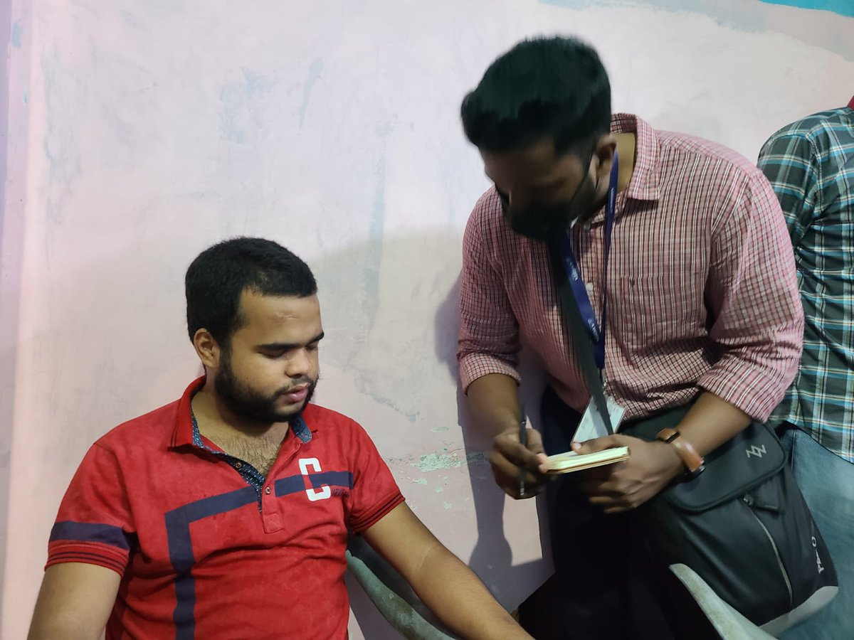 AmritaCreate's tweet photo. AI &amp; Disability Studies | Our team visited Rashtriya Blind School &amp; Training Centre, New Delhi, and interreacted with Sapan Kumar Mandal, Director, and students.  

#AmritaCREATE | #a11y | #AIforDisability 

@AMRITAedu https://t.co/yhJV50DCzd