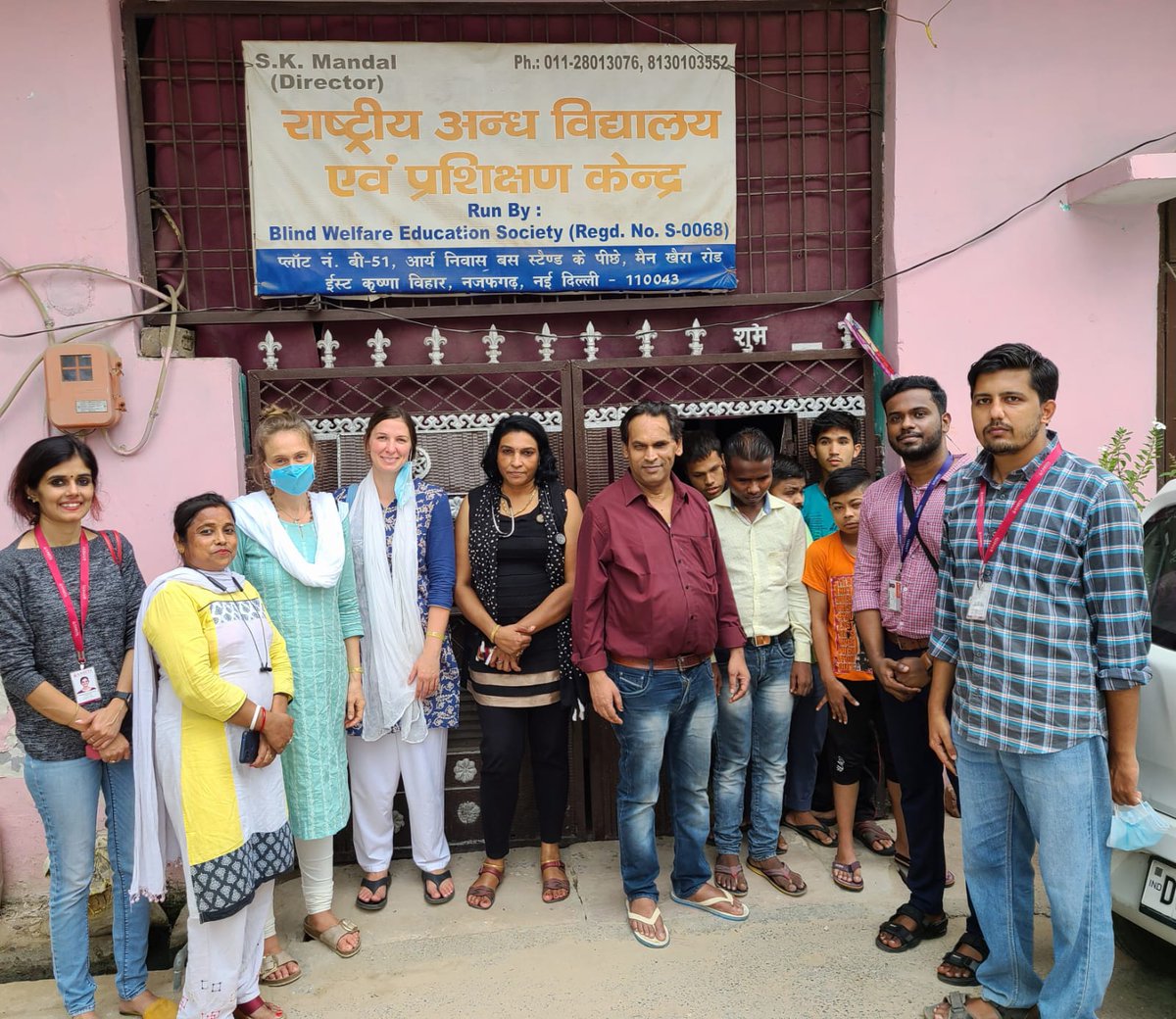 AmritaCreate's tweet photo. AI &amp; Disability Studies | Our team visited Rashtriya Blind School &amp; Training Centre, New Delhi, and interreacted with Sapan Kumar Mandal, Director, and students.  

#AmritaCREATE | #a11y | #AIforDisability 

@AMRITAedu https://t.co/yhJV50DCzd