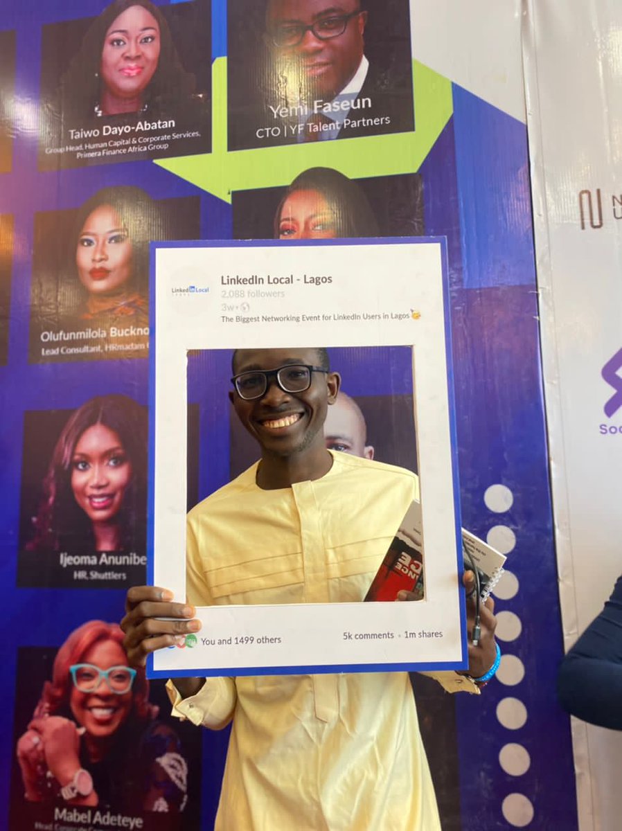 this_is_enny's tweet photo. It was really an awesome moment at the just concluded #linkedinlocallagos
Had wonderful memories and met awesome minds
Beyond meeting people, build good relationships too https://t.co/HLo7LlSh3i