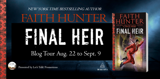 BOOK SPOTLIGHT (and GIVEAWAY): Final Heir by Faith Hunter <a href="/LetsTalkLTP/">Let's Talk! Promos</a> 

irresponsiblereader.com/2022/08/22/boo…