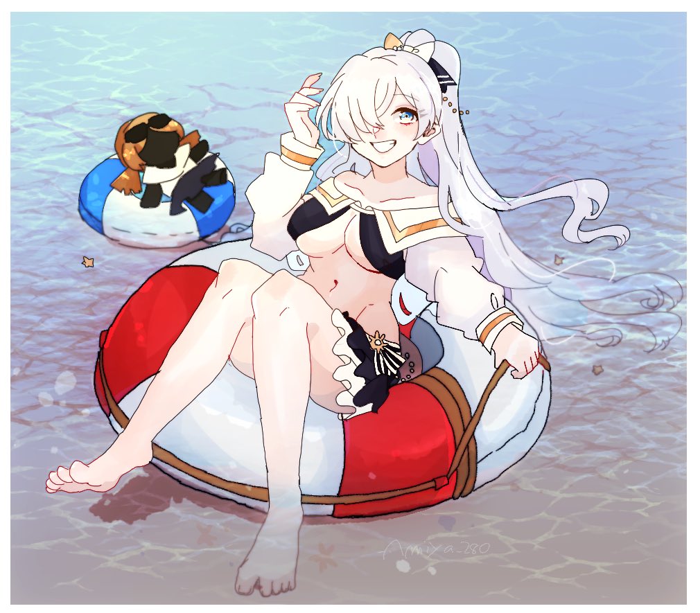 アナスタシア(Fate) 「去年の水着ガチャ復刻ありがとう〜 」|鷹宮悠くん🏠のイラスト