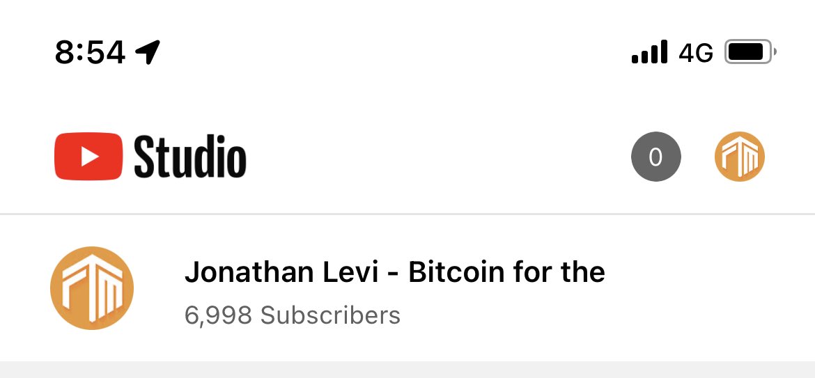 Soooo close. Please subscribe if you haven’t already! youtube.com/c/JonathanLevi…