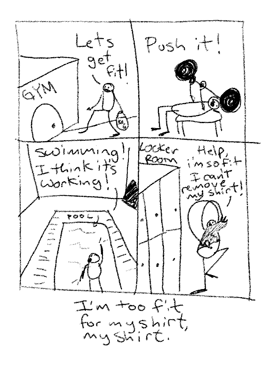 bilalghalib's tweet photo. Ever workout so hard that you find youβve disabled yourself trying to get more healthy?
Just published 10% of my goal, cool!
#comic #comic #comics #art #drawing #illustration #digitalart #comicart #artist #sketch #comicbook #webcomic #draw #artwork #do100things #10/100 https://t.co/GhURLLuGAp