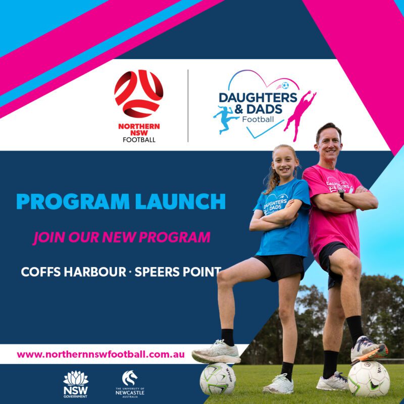 Dads/Father-figures! Spend 1:1 time with your daughter, ⏫her football skills,⏫her self-confidence &amp; have heaps of fun.

REGISTER NOW for Daughters and Dads Football Term 4 programs in Coffs Harbour &amp; Speers Point. More NSW locations coming soon! ⚽️⚽️⚽️tinyurl.com/3fr7jnfd