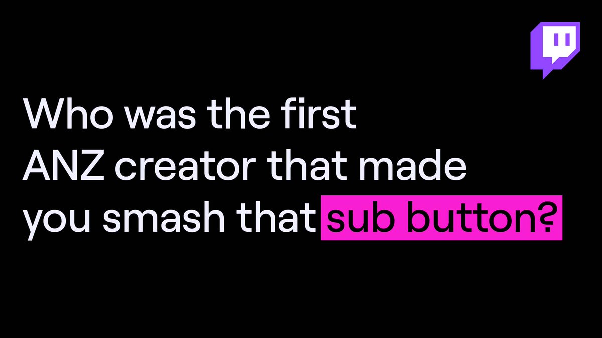 Twitch ANZ tweet media