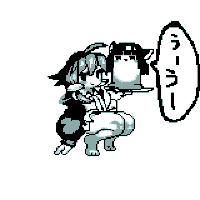 ゆかりさん打ってるよ
これは昨晩のラフ
あとパーカーと髪の毛とその他打てば完成するよ 