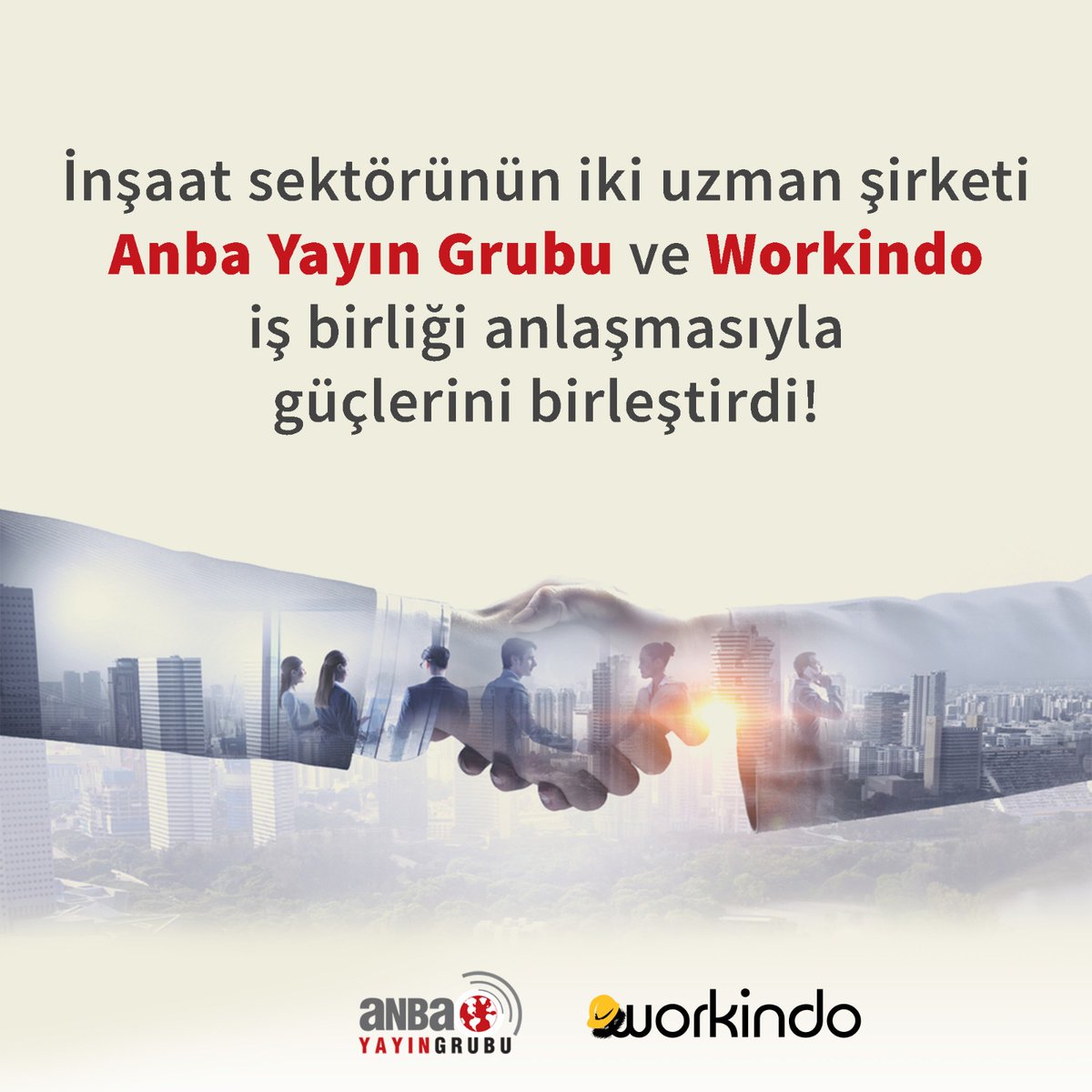 projehabercom's tweet photo. İnşat sektörünün iki uzman şirketi Anba Yayın Grubu ve Workindo iş birliği anlaşmasıyla güçlerinin birleştirdi.
#anba #projehaber #workindo #işbirliği https://t.co/FMlwD3RsJR