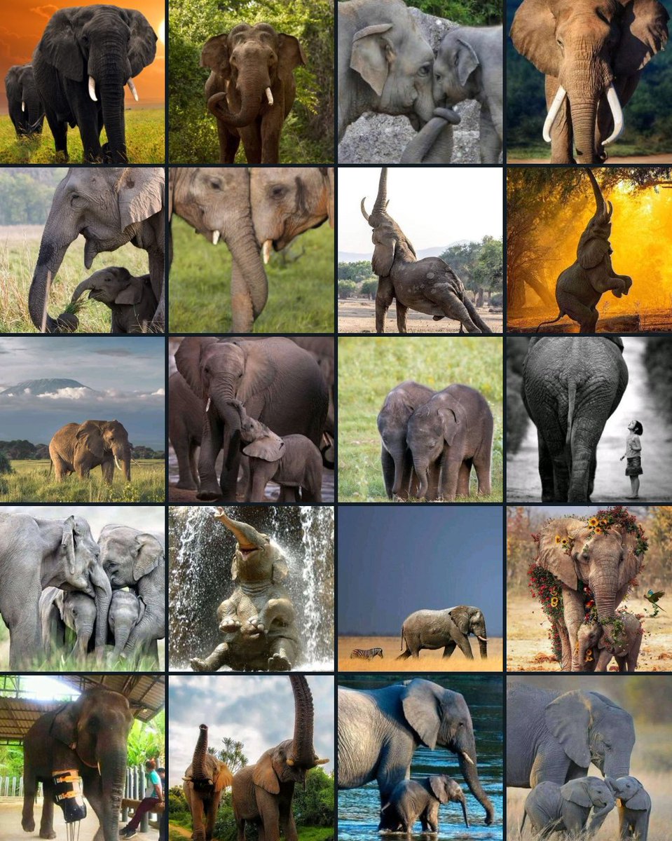 OslydeG's tweet photo. #NouvelleCollection
.
Cette semaine, découvrons plus l'éléphant, symbole d'intelligence et de sagesse.
Excellent lundi à vous 🤗
#Elephantworld #Wildlife #Saveanimals https://t.co/e38SQAkVqt