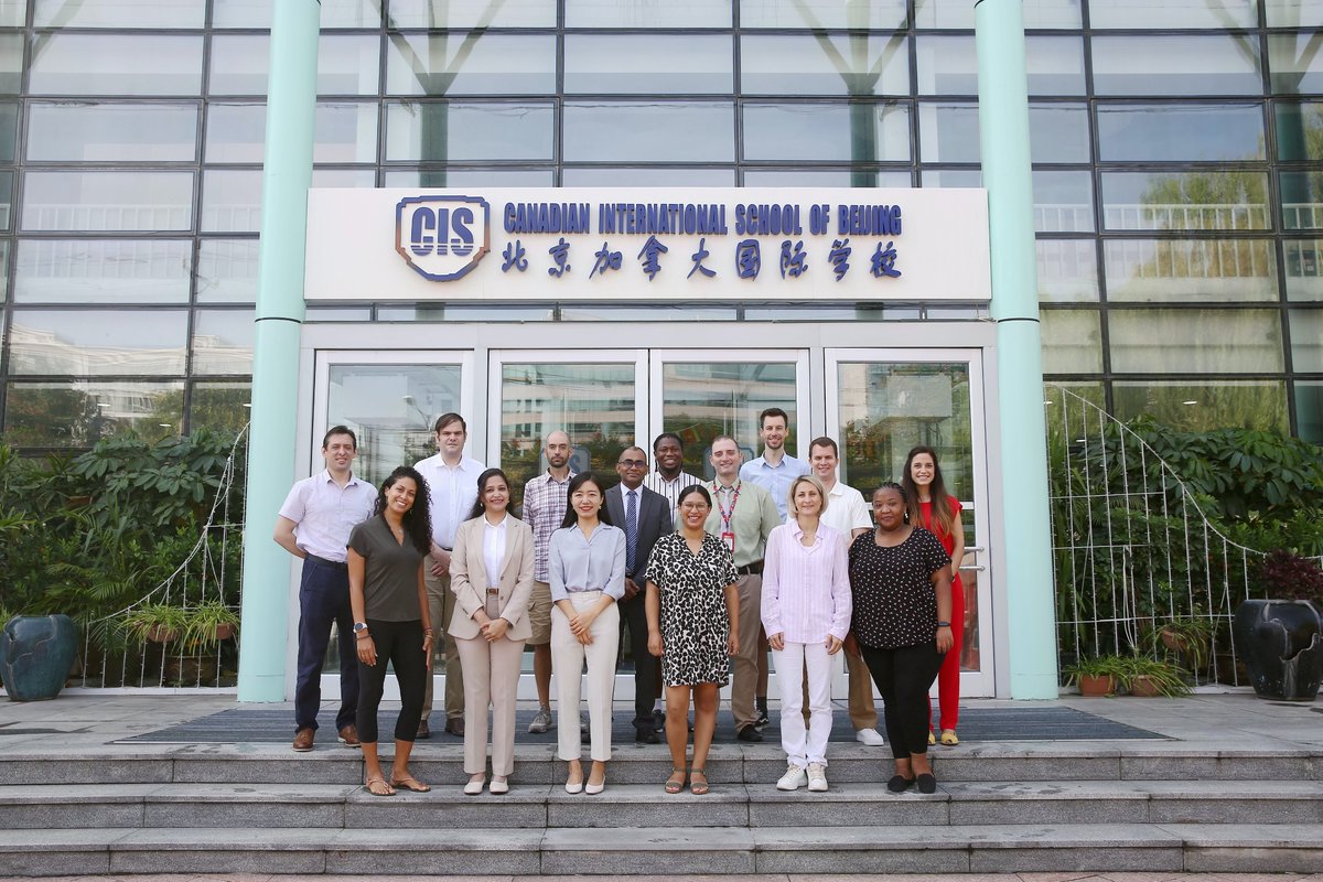 CISBeijing's tweet photo. It is New Teacher Orientation Day! 
We’d like to warmly welcome all the newly-hired teachers to @CISBeijing  for a new school year. 
A huge welcome to all of our new staff members! #CISBeijing #IBSCHOOL https://t.co/j11Td4E8CE