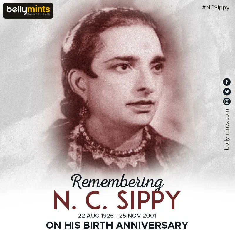 Remembering Producer & Director #NCSippy Ji On His #BirthAnniversary !
#RajNSippy #RomuNSippy #MohiniNSippy #SameerSippy