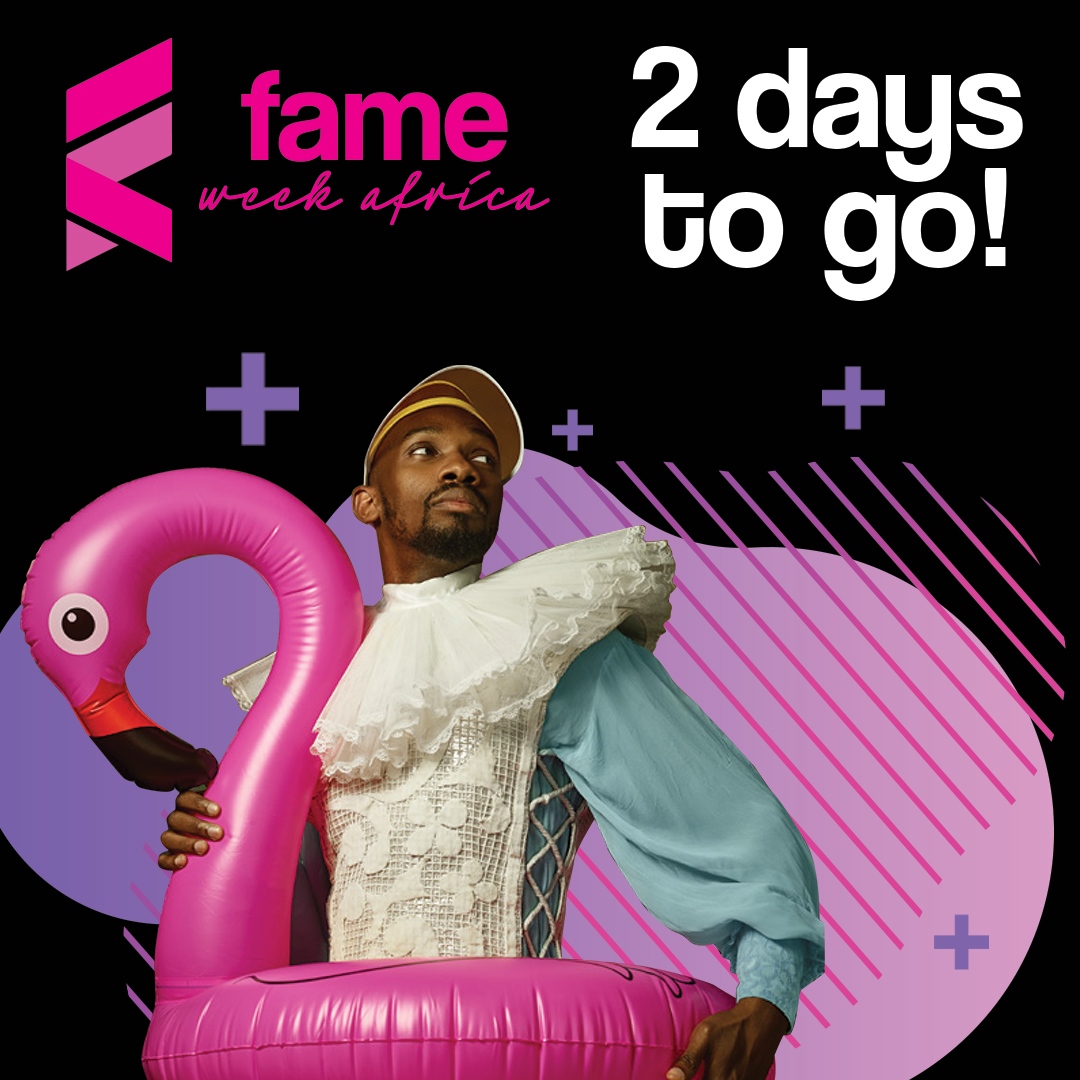 In just 2 days the biggest players in the creative industry will gather at FAME Week Africa. Get your 3-day pass to all 4 conference theatres and the exhibition floor for only R500 or buy our free exhibition only pass now! Click here: bit.ly/3PwwIpr