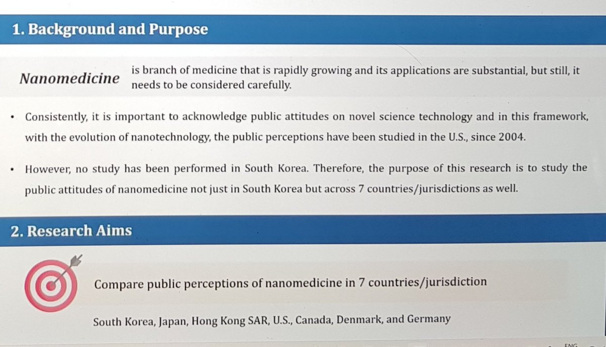 CalvinWLHo's tweet photo. Preliminary findings from multi-jurisdictional study on #public #perception of #nanomedicine shows differences in #ethics review and in #publicunderstanding of #risks and #benefits. Delighted to be involved in #HongKong in the study led by colleagues at Yonsei @goodfellowilhak. https://t.co/9vFSK7HLIF