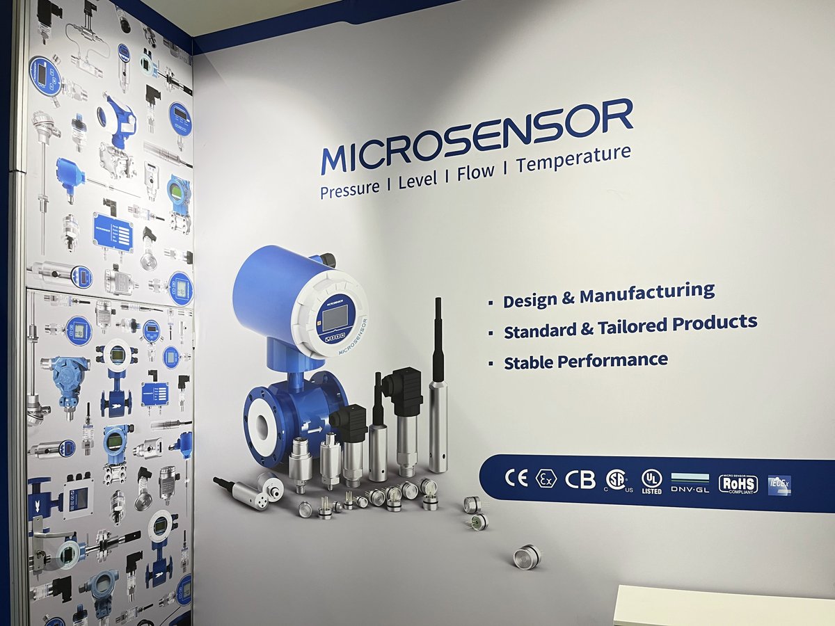 MicroSensorHome's tweet image. Here comes the Achema 2022.
Booth No. Hall 11.1-A80
We are ready to see you. #pressuretransmitter #industrialprocess #pressuresensor #achema2022