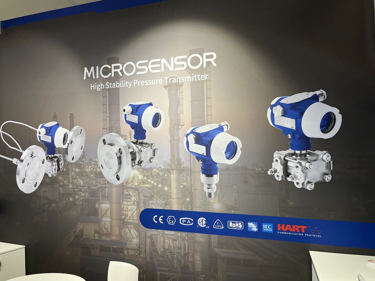 MicroSensorHome's tweet image. Here comes the Achema 2022.
Booth No. Hall 11.1-A80
We are ready to see you. #pressuretransmitter #industrialprocess #pressuresensor #achema2022