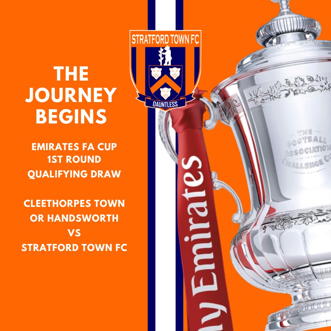 Stratford Town Football Club, The Bards kick off the FA Cup with AWAY fixture stratfordtownfc.co.uk/news/the-bards… <a href="/Stisa/">Steve Tisa</a> <a href="/herald_sport/">Herald Sport</a> <a href="/strat_observer/">Stratford Observer</a> <a href="/WelcombeRadio/">WelcombeRadio</a> <a href="/BBCCWRSport/">BBC Sport Coventry & Warwickshire</a> <a href="/NLeagueToday/">Non League Today</a>