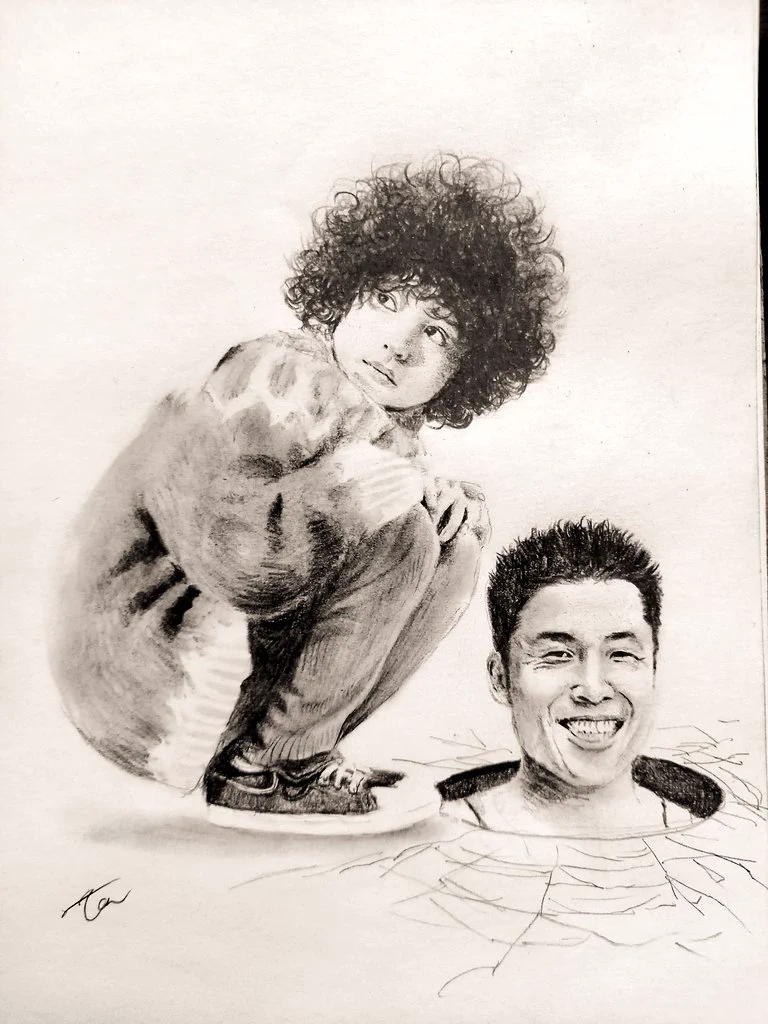 時間をかけて描いた絵を台無しにしてみる…多分私しかやってない。