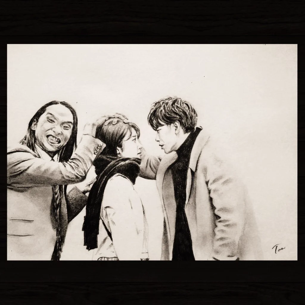 時間をかけて描いた絵を台無しにしてみる…多分私しかやってない。