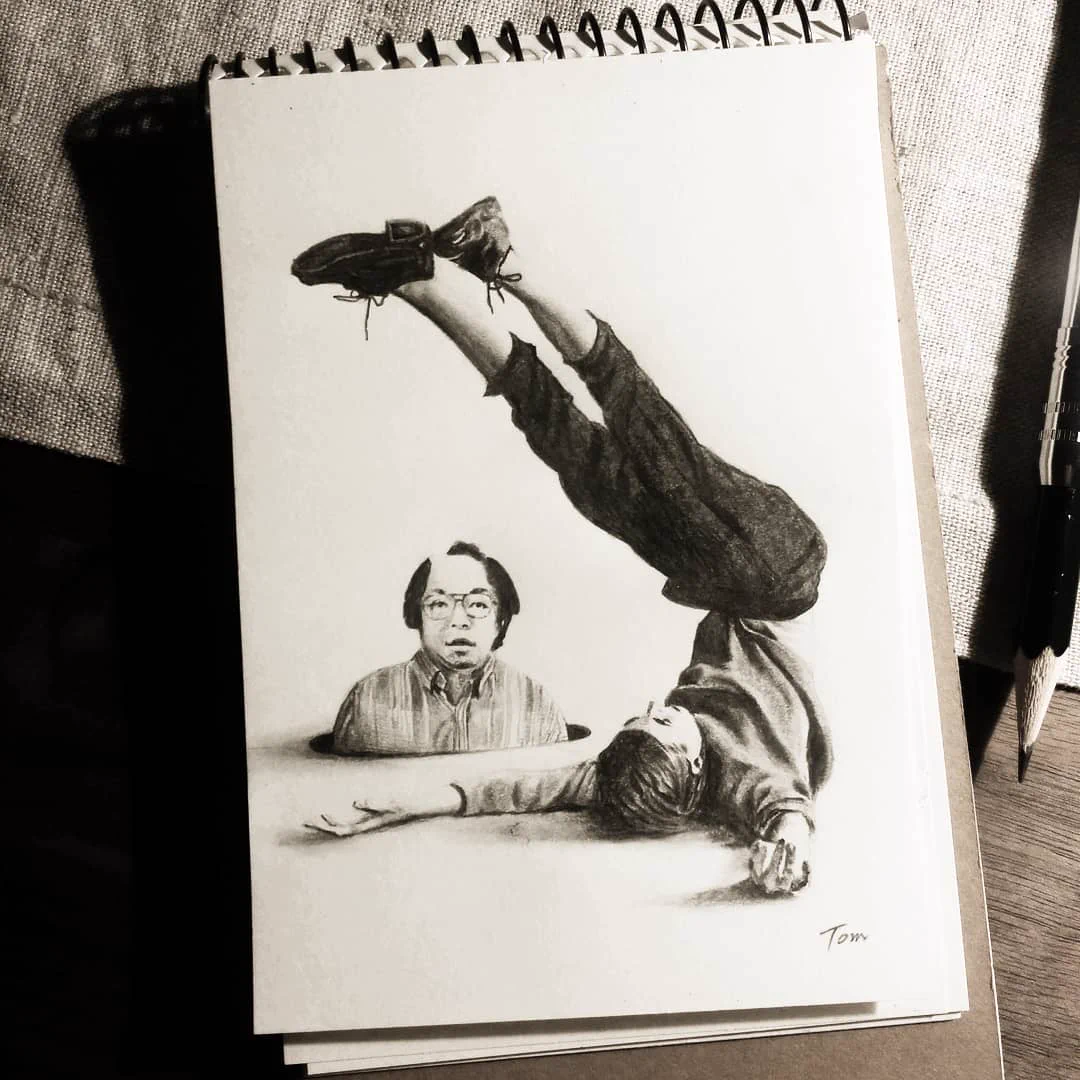 時間をかけて描いた絵を台無しにしてみる…多分私しかやってない。