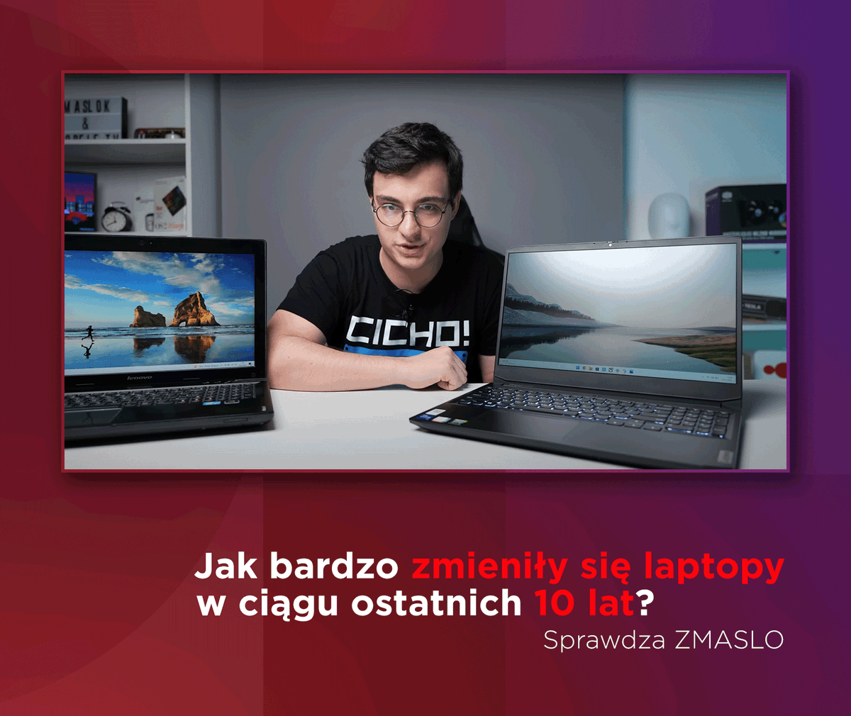 Laptopy #Lenovo Y580 i IdeaPad Gaming 3. Dzieli je blisko 10 lat. Jak wiele zmieniło się w tym czasie? Jak bardzo wzrosła wydajność?
Zmaslo postanowił to sprawdzić! 
👉 youtube.com/watch?v=n4MOUu…