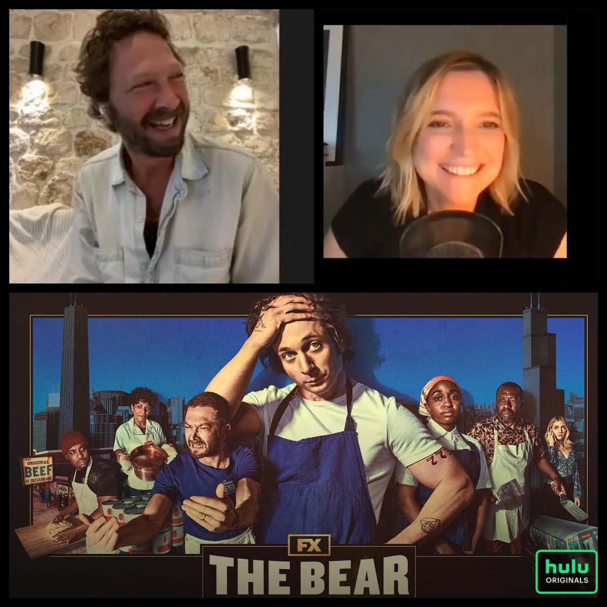 Thank you @EbonMossB for joining me (on your vacation, no less!) to talk abt your incredible performance as Richie, #TheBear, creating backstory, compassion for the character & much more. Such a great talk! Listen NOW on Pop Culture Confidential @spotify popcultureconfidential.com