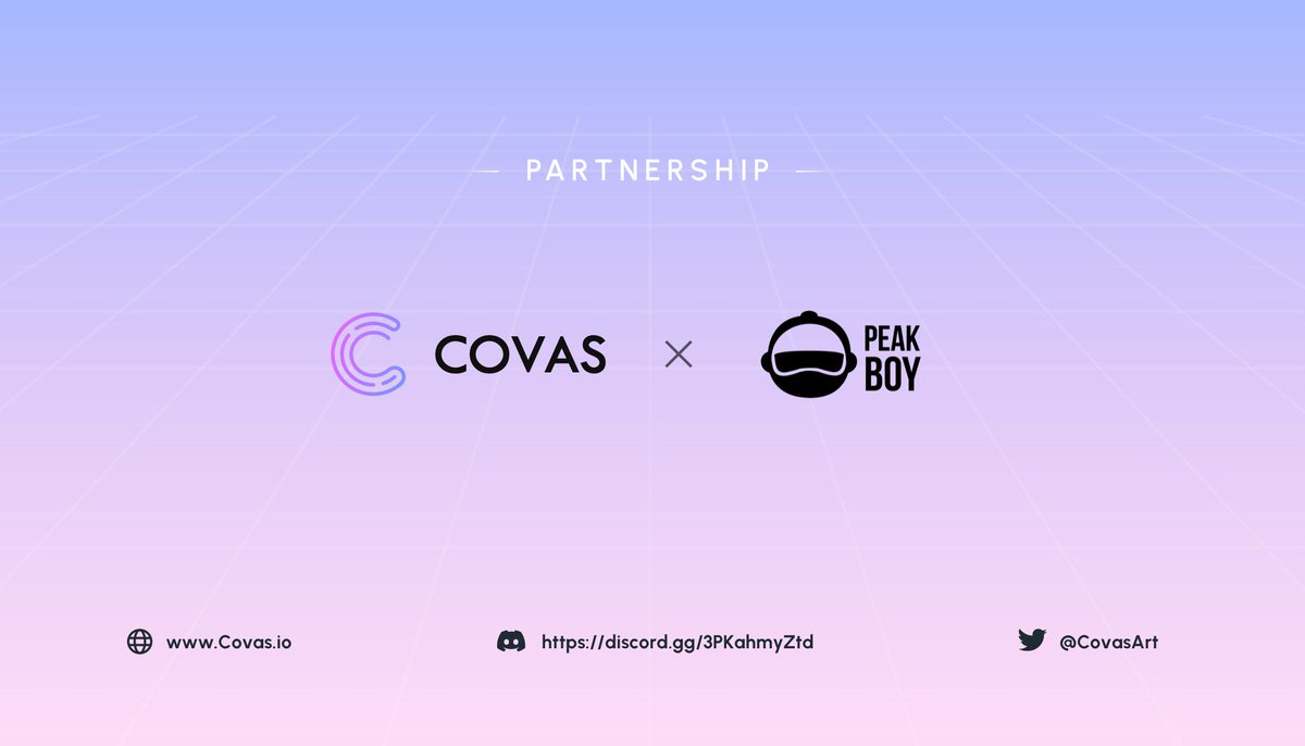 CovasArt's tweet photo. Very excited to announce our in-depth partnership with @PeakBoy_NFT, a project backed by renowned NBA star @tonyparker. https://t.co/NTVfB5cYQm