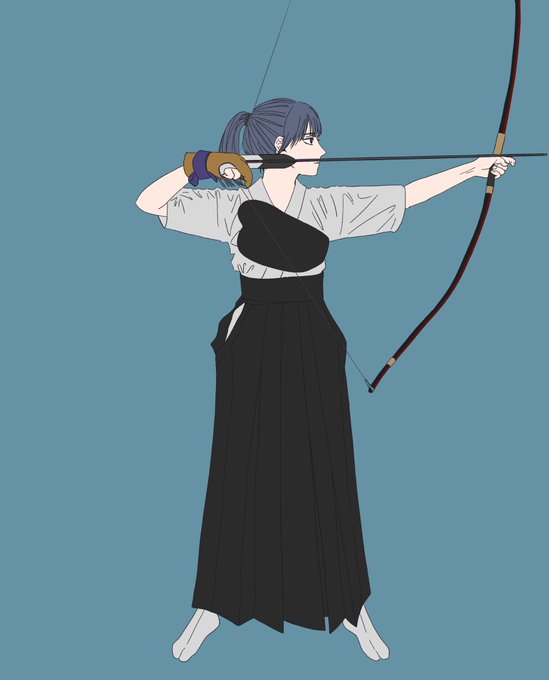 弓道 高画質 のtwitterイラスト検索結果