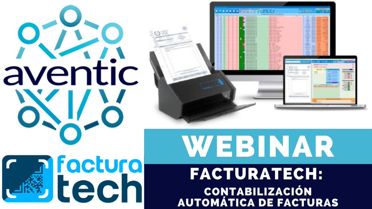 Te invitamos al WEBINAR FACTURATECH: CONTABILIZACIÓN AUTOMÁTICA DE FACTURAS.

¿Quieres saber contabilizar facturas automáticamente?

Asiste al WEBINAR y te explicamos cómo funciona FACTURATECH.

¡Asesoría o Gestoría tienes que hacer Clic Aquí abajo!

lnkd.in/d-wA-KVF