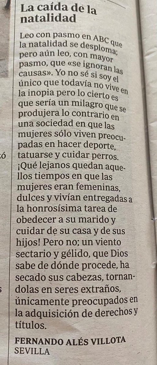 carlagaleote's tweet photo. Algún día podríamos hablar de como el machismo sigue existiendo gracias a hombres que son disfuncionales o, directamente, que son inútiles. https://t.co/cnx33wGDGz