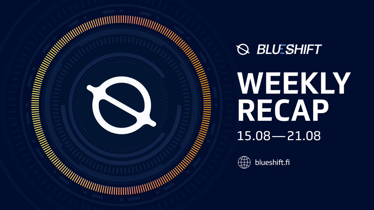 blueshiftfi's tweet image. We say this every week, but it really was a busy week for the team last week at #Blueshift!

We concluded the #cardano native token campaign and rolled out a list of technical updates and improvements to the DEX.

See all the details 🧵👇