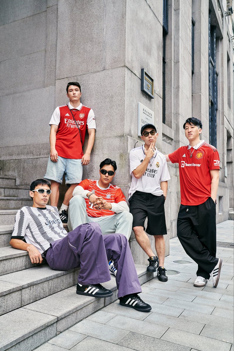 nss_sports_'s tweet photo. Chinese football enthusiastic collective ANAR F.C. shooting about biggest European teams jerseys’ in collaboration with @adidasfootball.  Amazing job 🔥 https://t.co/Gvf7jE3e6i