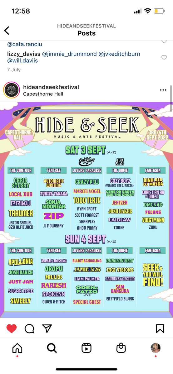 Selling x1 Hide &amp; Seek Festival ticket, going cheap #hideandseekfestival