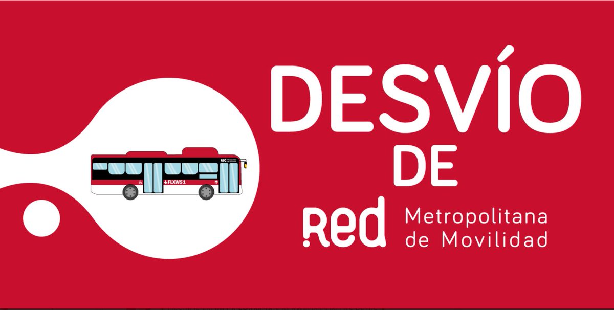 ⚠#ALERTA ⚠
Se activan desvíos por manifestaciones aisladas🚍
↪🚍#Buses de Alameda al poniente por Miraflores.
📲 #PlanificaTuViaje