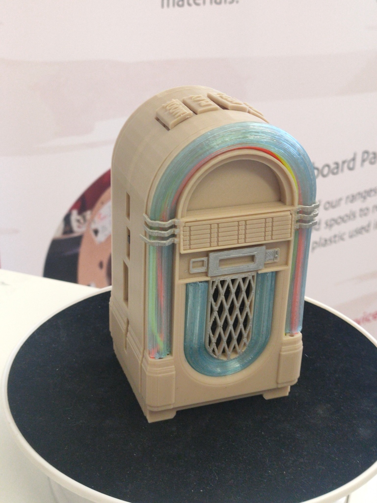 3DFilaPrint's tweet photo. Arif was making a #Jukebox on his week off!
It was modelled & #3DPrinted by Arif from @eSUN3dfilament PLA+ #BoneWhite & @fillamentum #PLA #Crystal Clear #Iceland #Blue
https://t.co/uG4tdkqZiC
https://t.co/IzMDH5WZMu
#3DPrinter #3DFilaPrint #CreateTek #Southend #Music https://t.co/RhACPHPy95