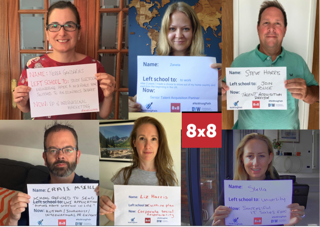 kjzini's tweet photo. In #Scotland it’s exam results week &amp; for some, they won’t get the results they need for their plans. However, there’s #NoWrongPath to a great career. Here’s how some of the @8x8 team did it -- from what was planned to where they are now. #LifeAt8x8 https://t.co/DAyVBnQm34 https://t.co/X3TWhRgvPk