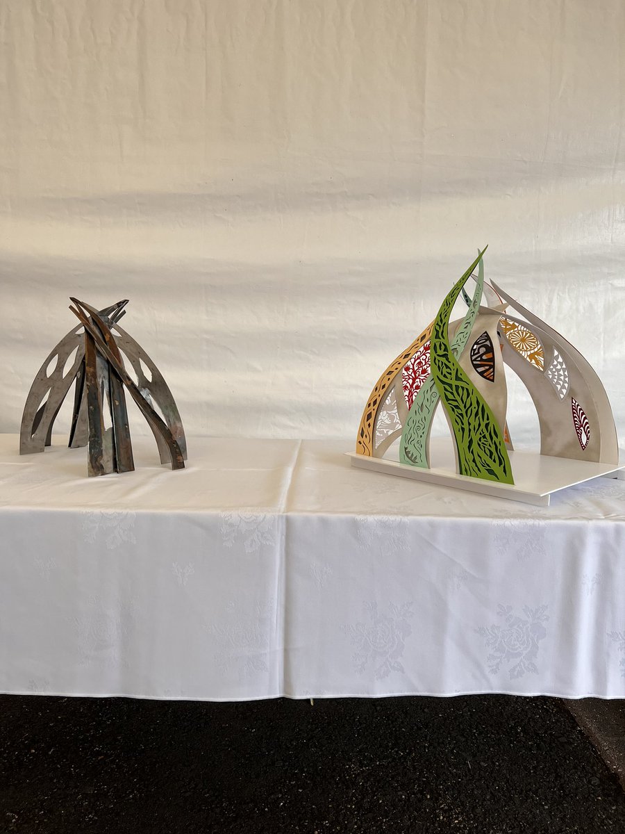 We’ve just been on <a href="/BBCLeicester/">BBC Leicester</a> , talking about the new sculpture to be created in Leicester to mark the 50th anniversary of the Asian expulsion #uganda. Come and share your memories with us. We’re here at Canterbury house till 4 pm  #uganda50