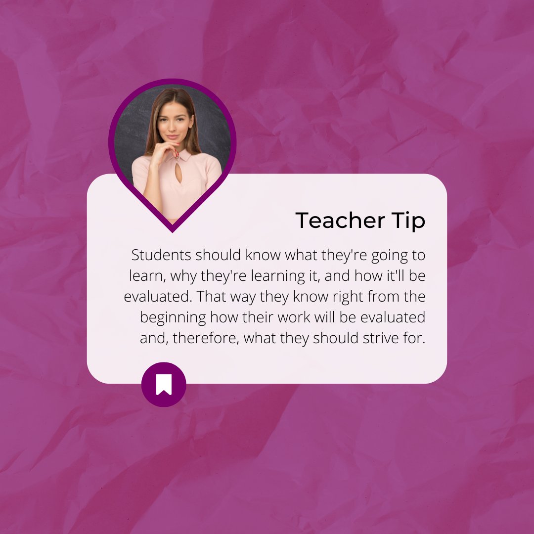 WhyMaker's tweet photo. What are your thoughts? We believe teachers should always be transparent with their students so they aren't confused on how the subject even helps them. Let students be confident going into your lesson plans and become excited to learn!
#stemadvice #teachertip https://t.co/YAgV7fTL7E