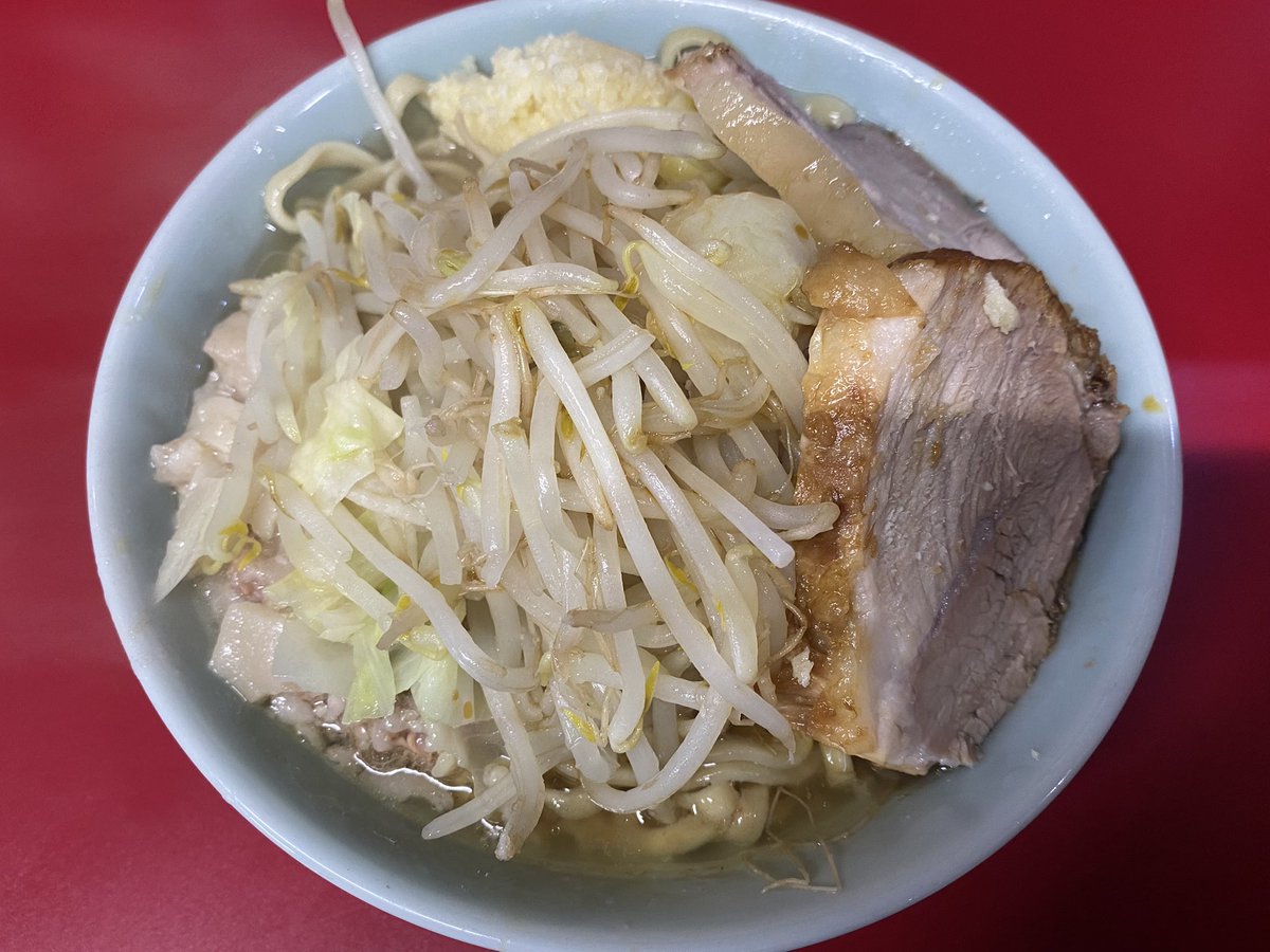 ラーメン二郎 新潟店＠新潟 ラーメン 小￥８００ ※ ヤサイニンニクアブラ 8/6に訪問