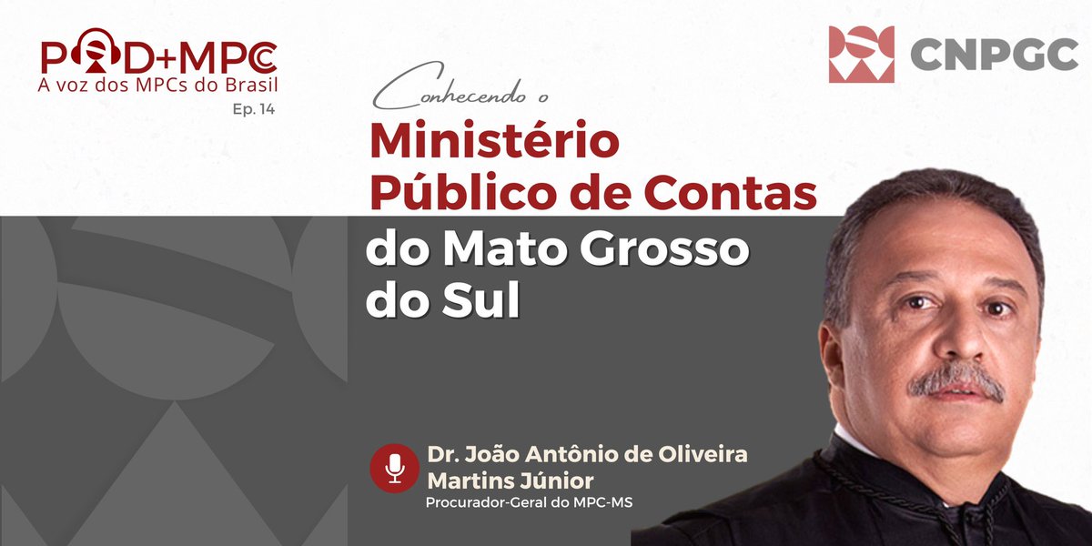 CnpgcM's tweet photo. 🔊 No episódio de hoje, o Procurador-Geral do @mpcdems, Dr. João Antônio de Oliveira Martins Júnior, apresentou o Órgão citando particularidades de sua história. 

🎧 Ouça o episódio na íntegra: https://t.co/yEqZJTPb6v https://t.co/wUiFNj0R86