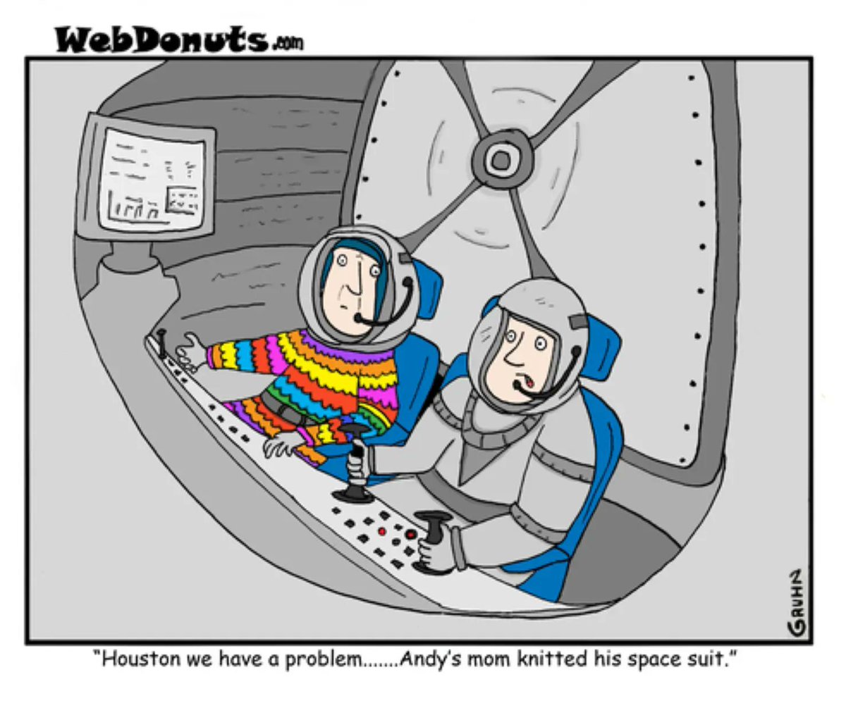 Patty_Lyons's tweet image. Thanks mom, it looks great!
Source: webdonuts.com 
#knittingmemes #knittingmemesmonday