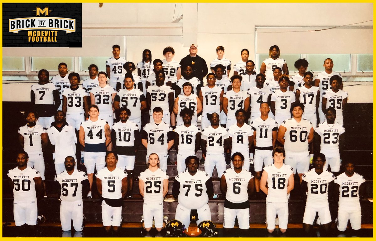 McDevittLancers's tweet photo. Pictured is the last Lancer football team in McD history.  The 2020 Lancers were D12 champs and PIAA 2A state semifinalists.  A few of these Lancers are playing in college and many are still in HS and playing for area programs.   We wish them all the best of luck this season #LFL https://t.co/pcOvspgG1H