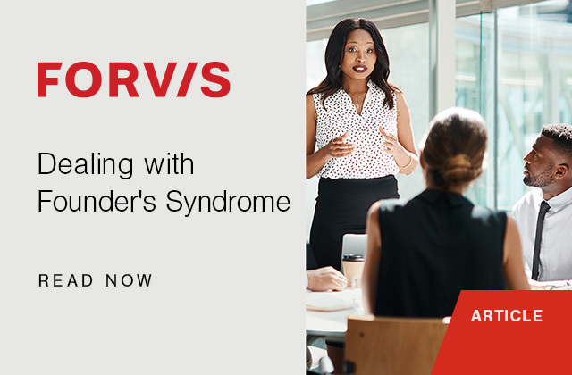 MarjorieHull's tweet photo. Founder’s Syndrome occurs when the founder insists on running the organization according to personal preference – even if that style is not effectively accomplishing the mission. Our #nonprofit team at @FORVIS shares tips to address this. https://t.co/RQM9TIv50B https://t.co/A280gMOcLO