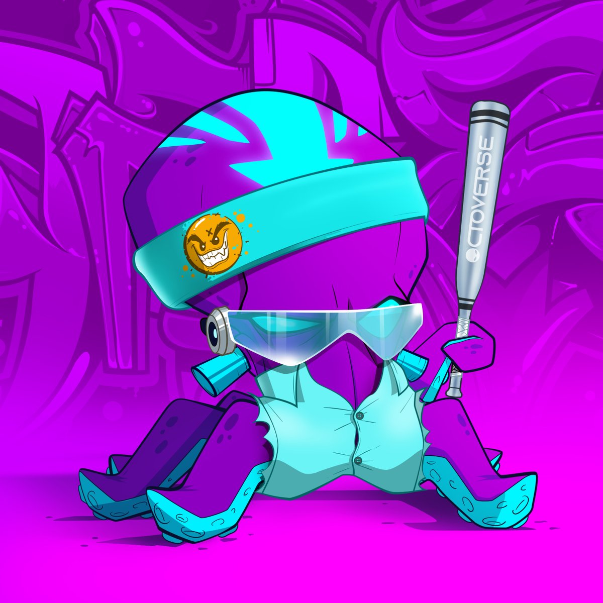 🐙It may be a fact that octopus are invertebrates, but I don’t think it would be wise to accuse him of being spineless.