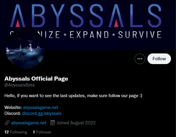 AbyssalsGame's tweet photo. We've been alerted to scammers on Discord and Twitter that are pretending to give access to an #Abyssals Beta.
 
We have nothing to do with them and have contacted @Twitter and @Discord to report the abuse. We encourage you to do the same. https://t.co/kkRHI7NuhR
