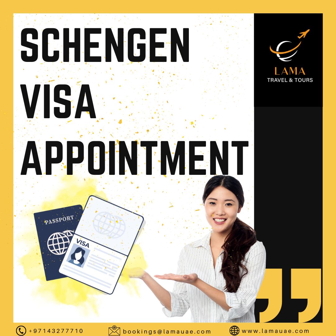 We have all types of visas, including Schengen. Apply for your travel visa appointment today. Book with us now! #schengenvisa #uae #lamatours #visa